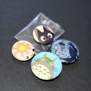 Ghibli and Disney Kawaii Pin lot (4)